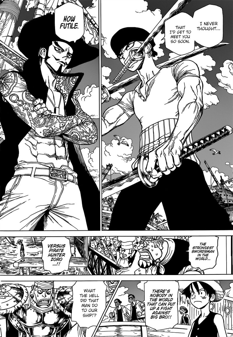 One Piece Roronoa Zoro Falls Into The Sea 1 6