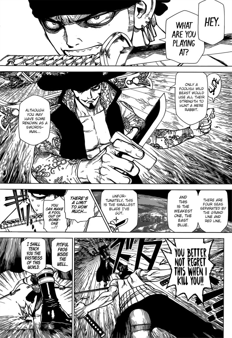 One Piece Roronoa Zoro Falls Into The Sea 1 7