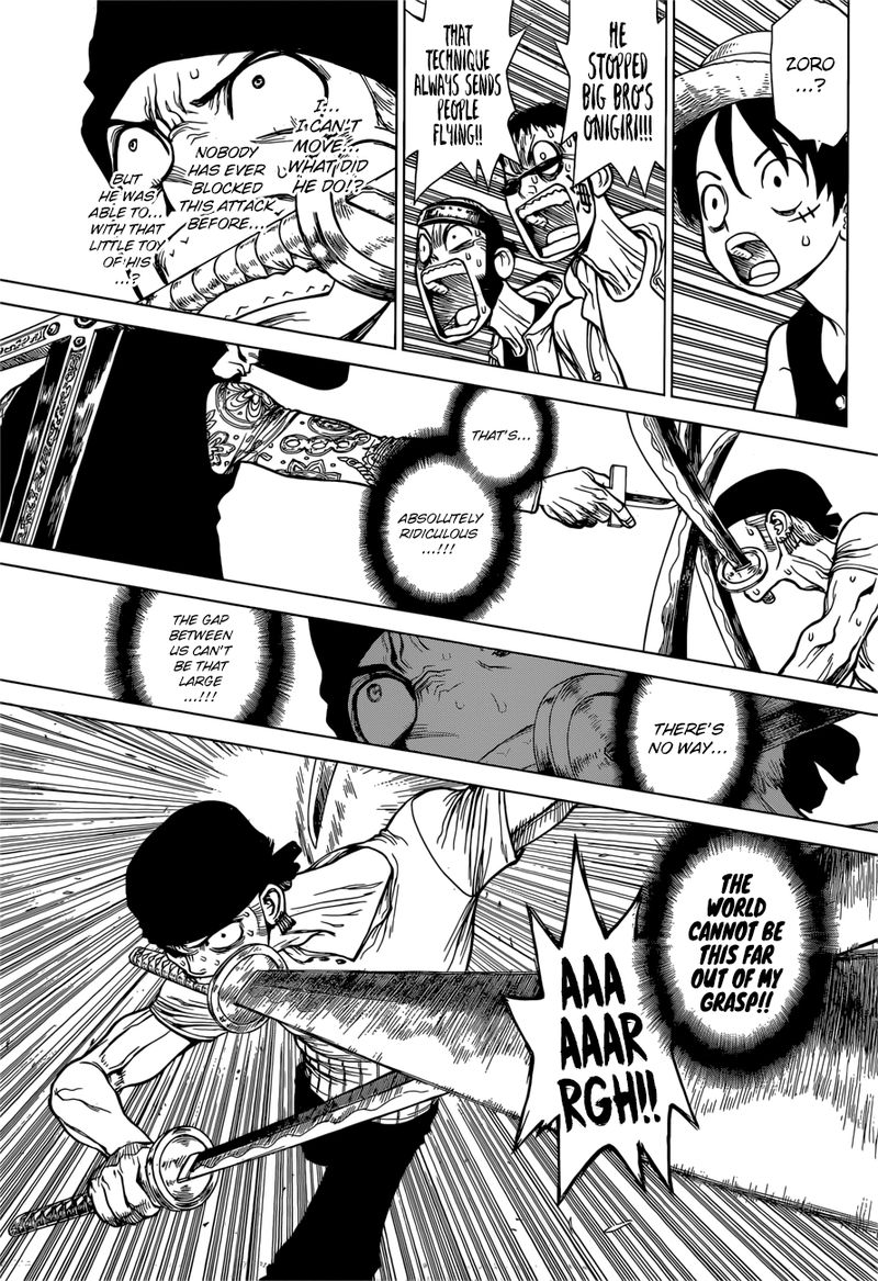 One Piece Roronoa Zoro Falls Into The Sea 1 9
