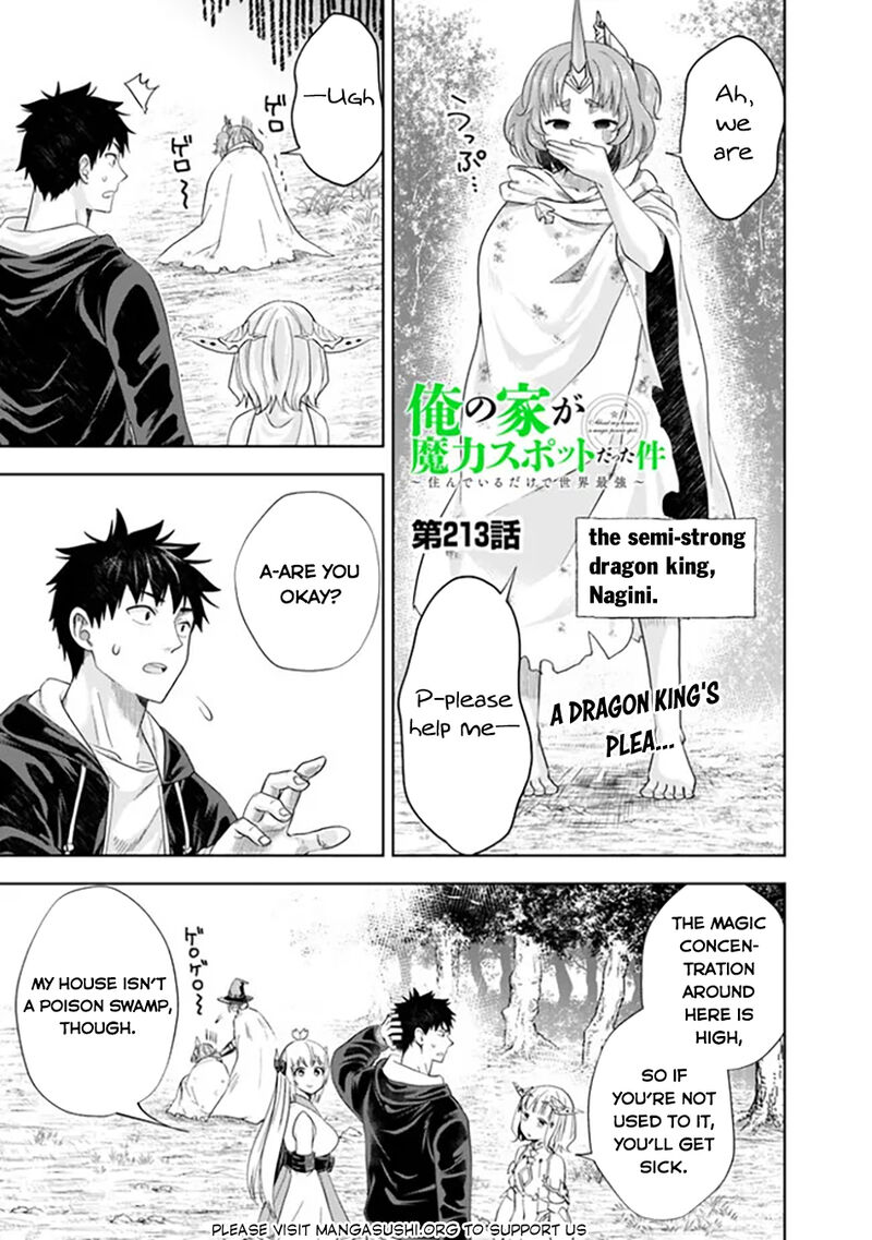 Ore No Ie Ga Maryoku Spot Datta Ken Sundeiru Dake De Sekai Saikyou 213 2