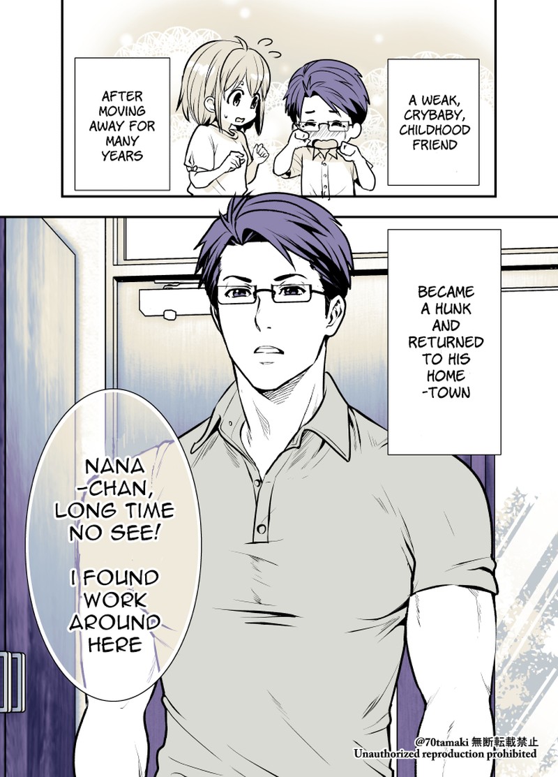Osananajimi Ga Hisabisa Ni Saikai Shitara Otagai Kyonyuu Ni Natteta 1 1