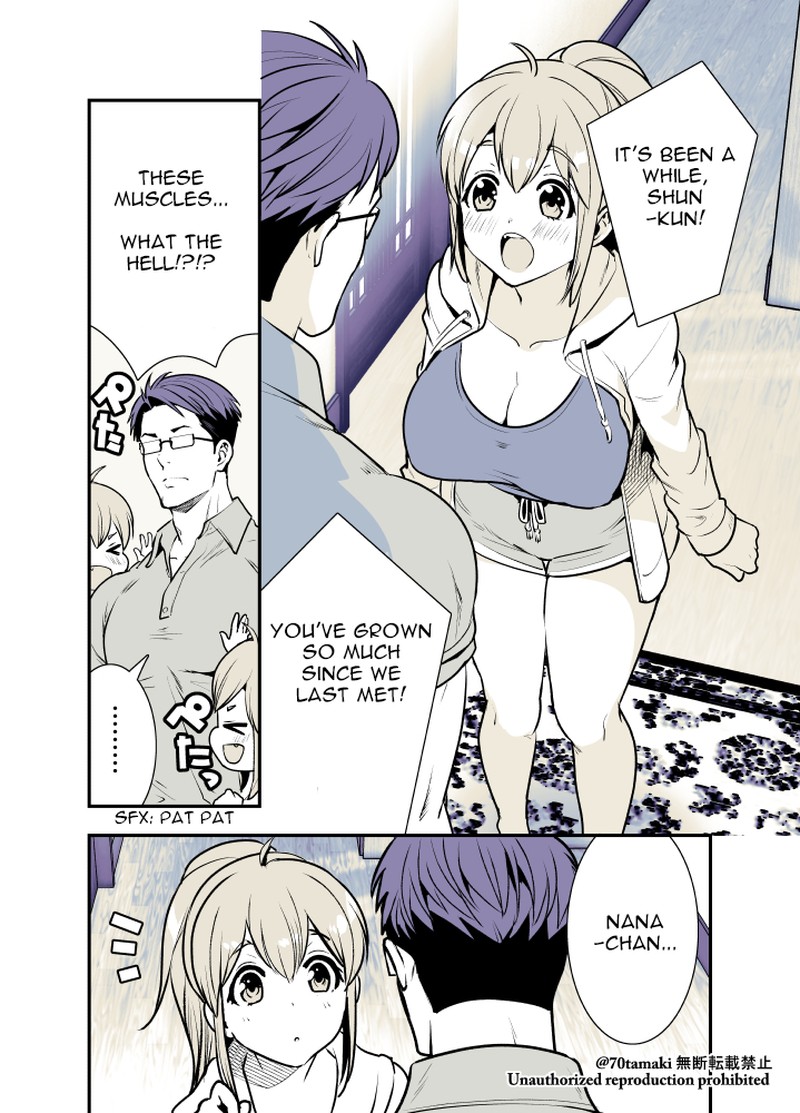 Osananajimi Ga Hisabisa Ni Saikai Shitara Otagai Kyonyuu Ni Natteta 1 2
