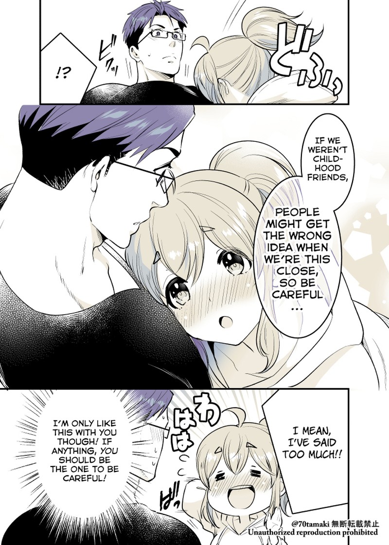 Osananajimi Ga Hisabisa Ni Saikai Shitara Otagai Kyonyuu Ni Natteta 16 5