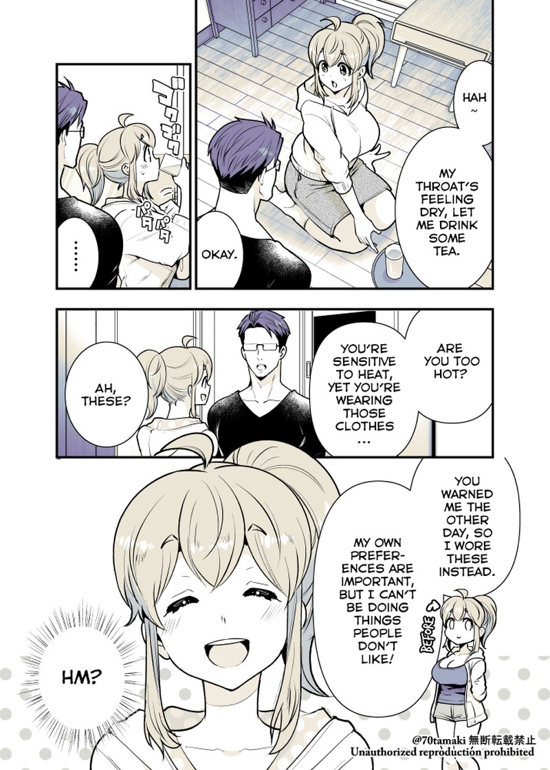 Osananajimi Ga Hisabisa Ni Saikai Shitara Otagai Kyonyuu Ni Natteta 17 1