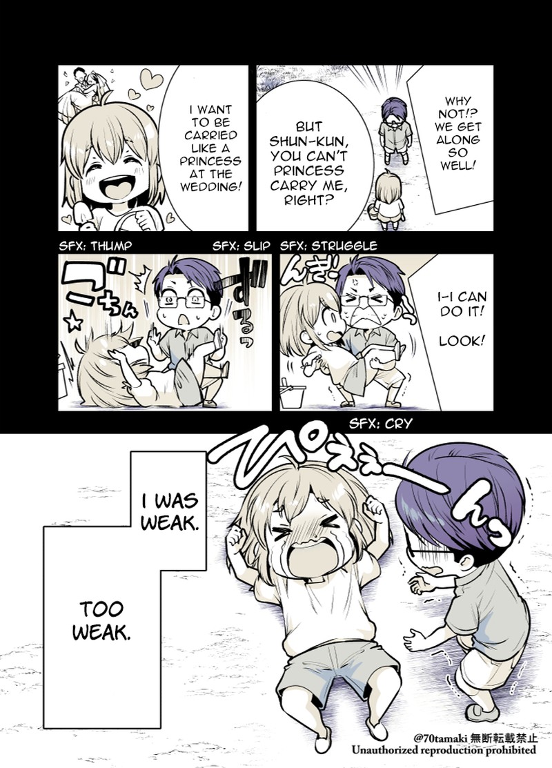 Osananajimi Ga Hisabisa Ni Saikai Shitara Otagai Kyonyuu Ni Natteta 2 2