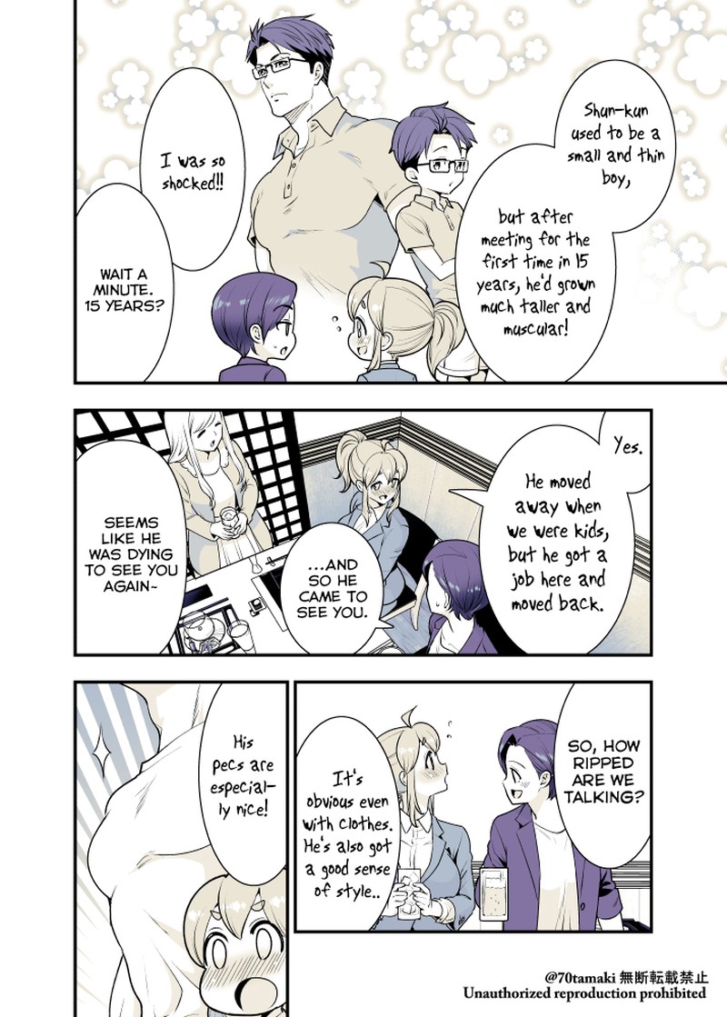 Osananajimi Ga Hisabisa Ni Saikai Shitara Otagai Kyonyuu Ni Natteta 24 2