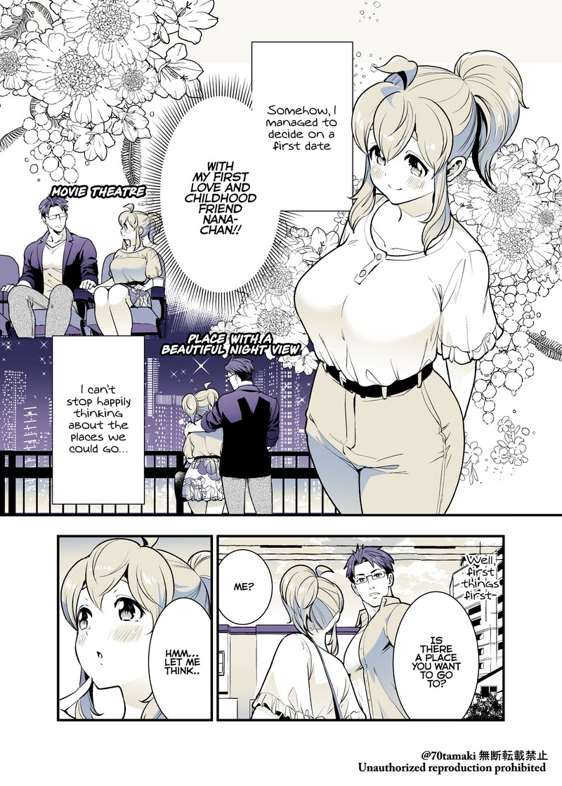 Osananajimi Ga Hisabisa Ni Saikai Shitara Otagai Kyonyuu Ni Natteta 36 1