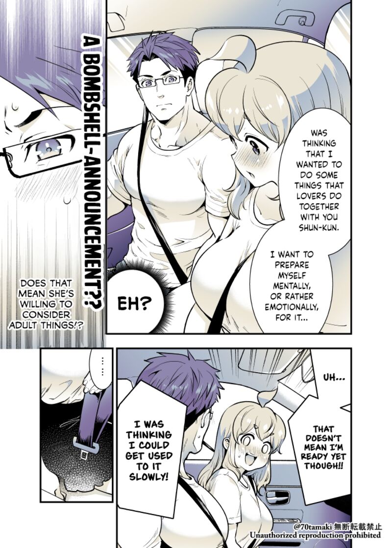 Osananajimi Ga Hisabisa Ni Saikai Shitara Otagai Kyonyuu Ni Natteta 48 3