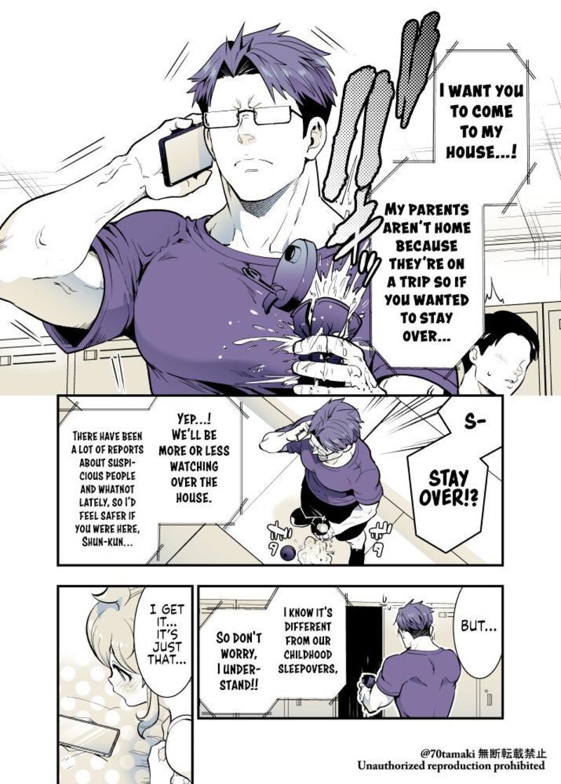 Osananajimi Ga Hisabisa Ni Saikai Shitara Otagai Kyonyuu Ni Natteta 51 3