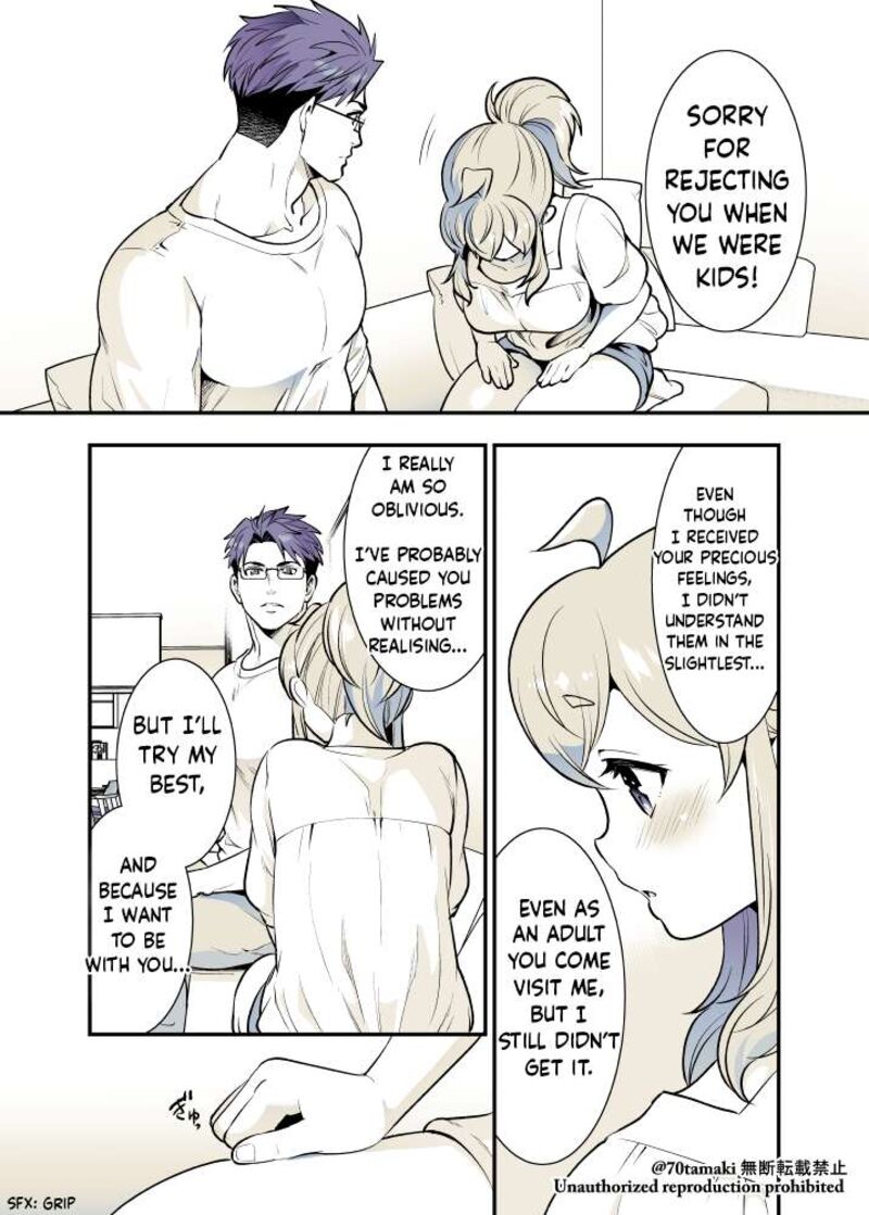 Osananajimi Ga Hisabisa Ni Saikai Shitara Otagai Kyonyuu Ni Natteta 58 3