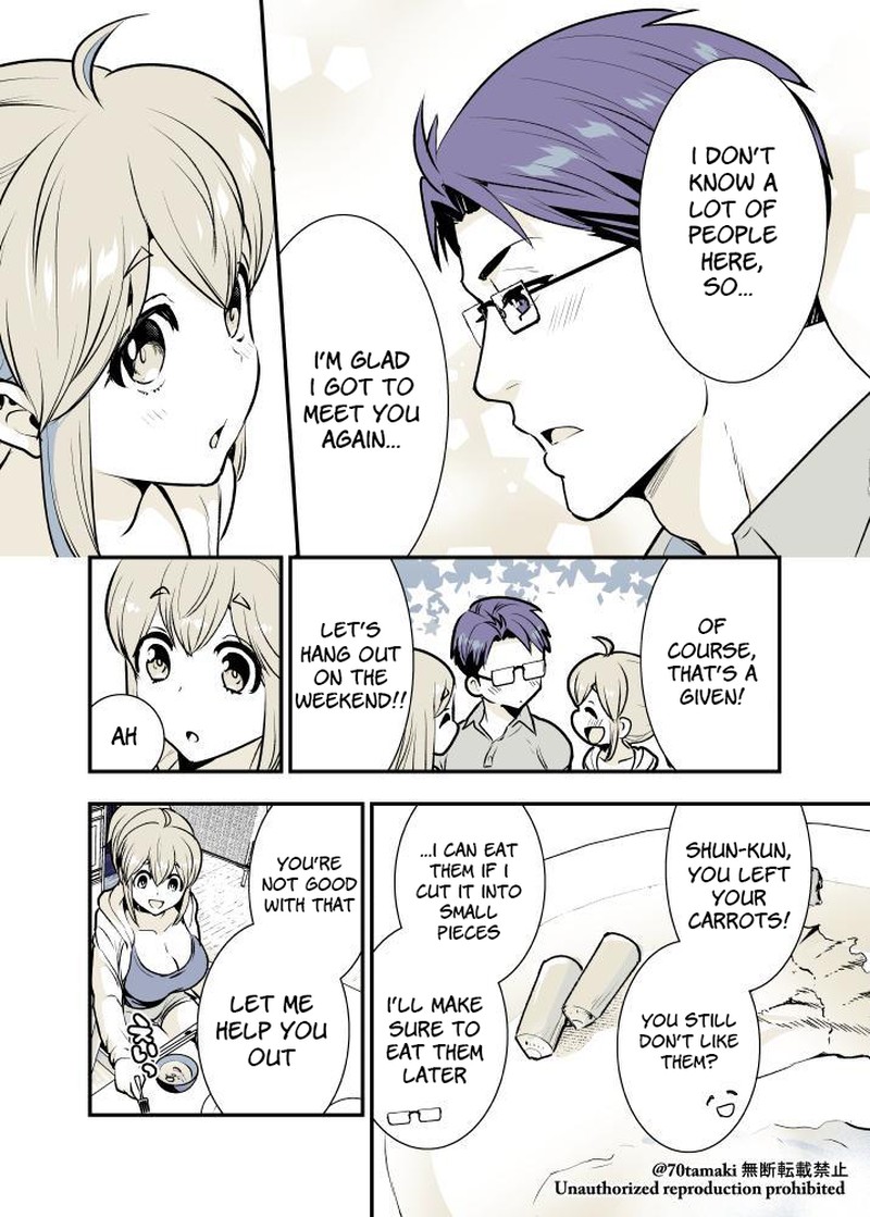 Osananajimi Ga Hisabisa Ni Saikai Shitara Otagai Kyonyuu Ni Natteta 7 3