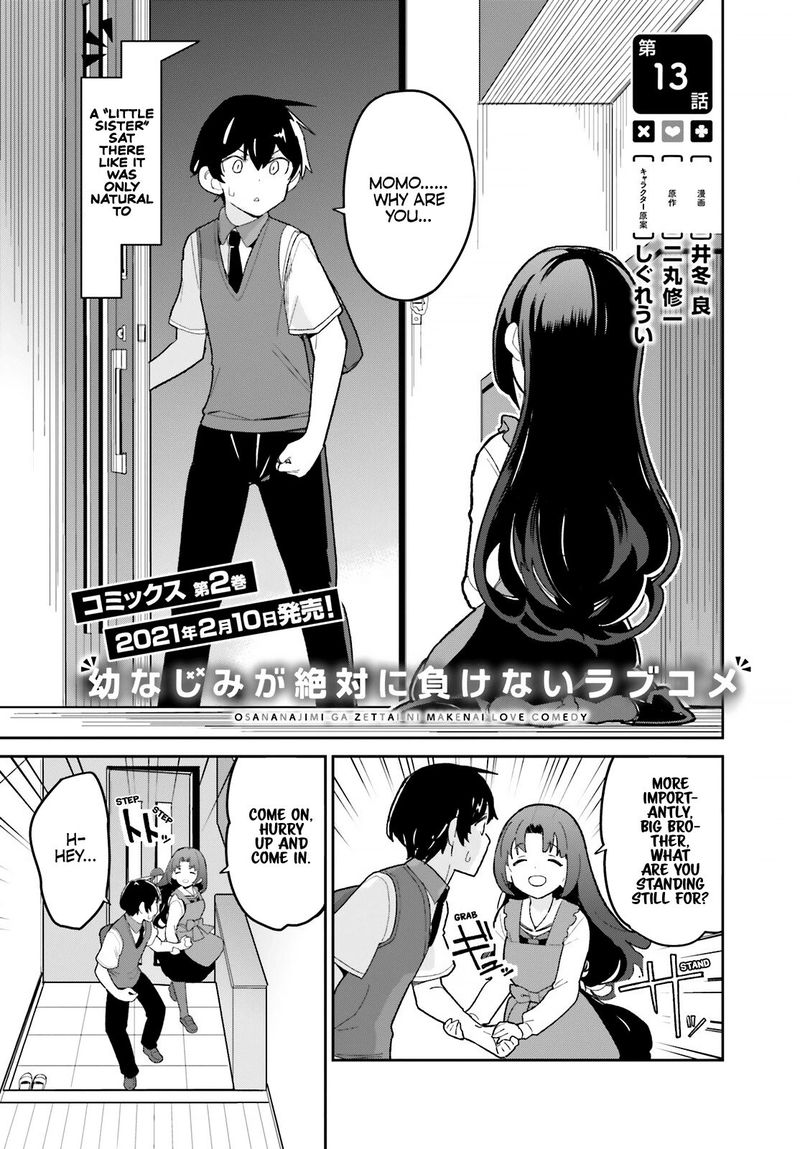 Osananajimi Ga Zettai Ni Makenai Lovecom 13 1
