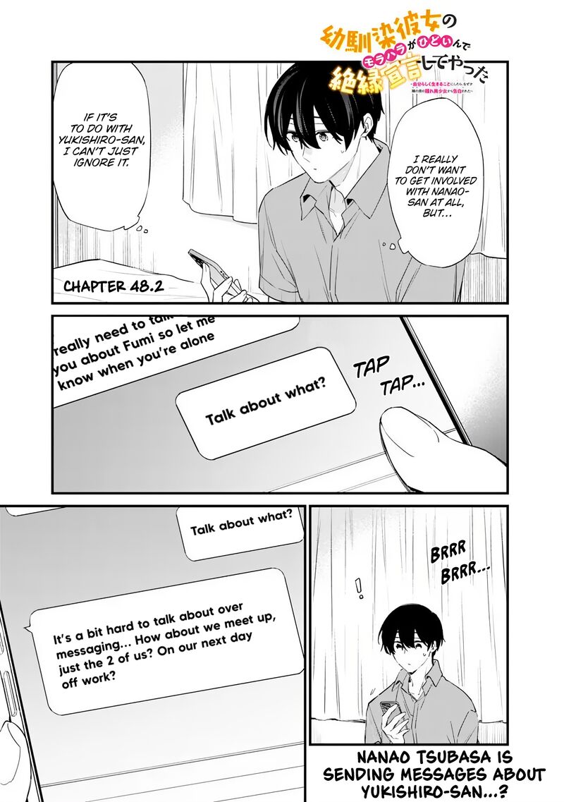 Osananajimi Kanojo No Morahara Ga Hidoin De Zetsuen Sengen Shite Yatta 48b 1