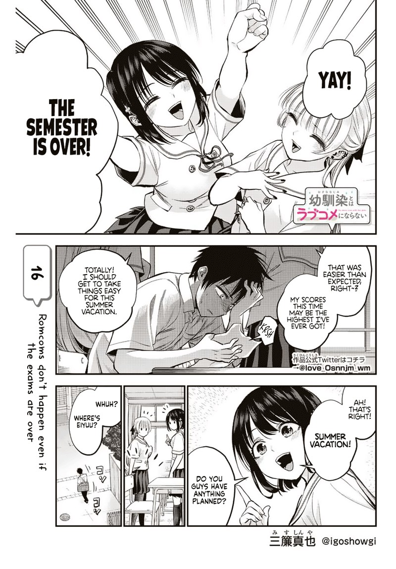 Osananajimi To Wa Romcom Ni Naranai 16 1