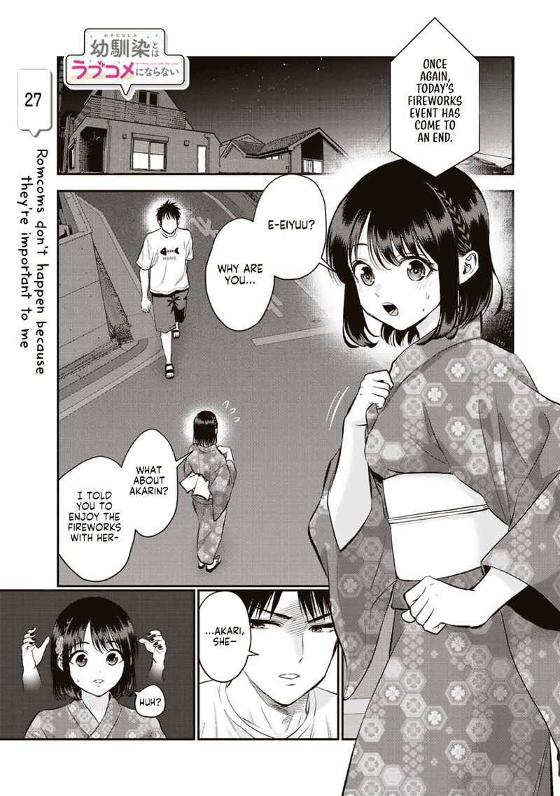Osananajimi To Wa Romcom Ni Naranai 27 1