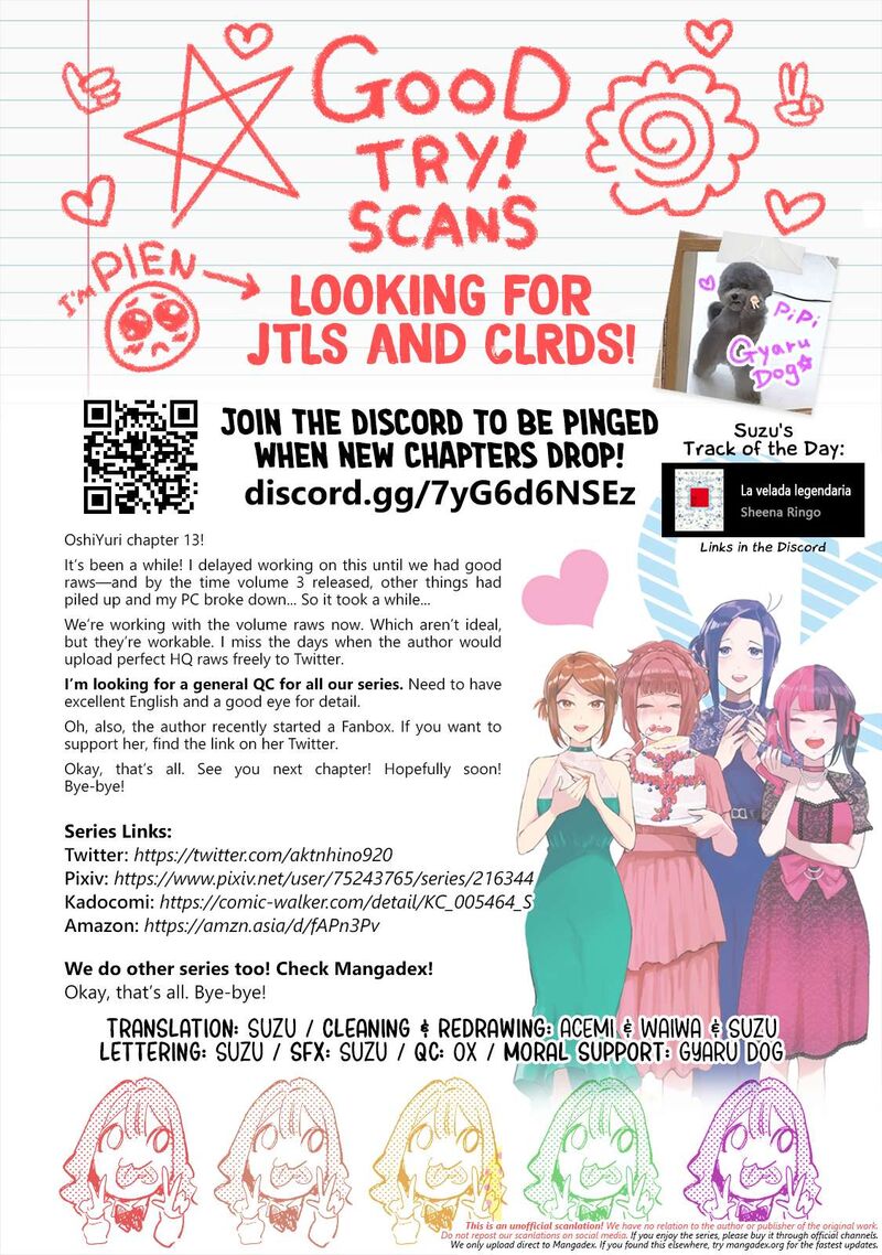 Oshi To No Yuri Wa Arienai 13 36