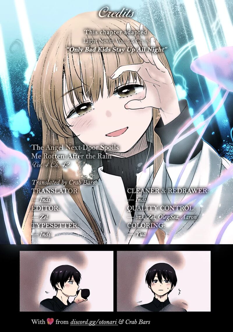 Otonari No Tenshi Sama Ni Itsunomanika Dame Ningen Ni Sareteita Ken After The Rain 42 11