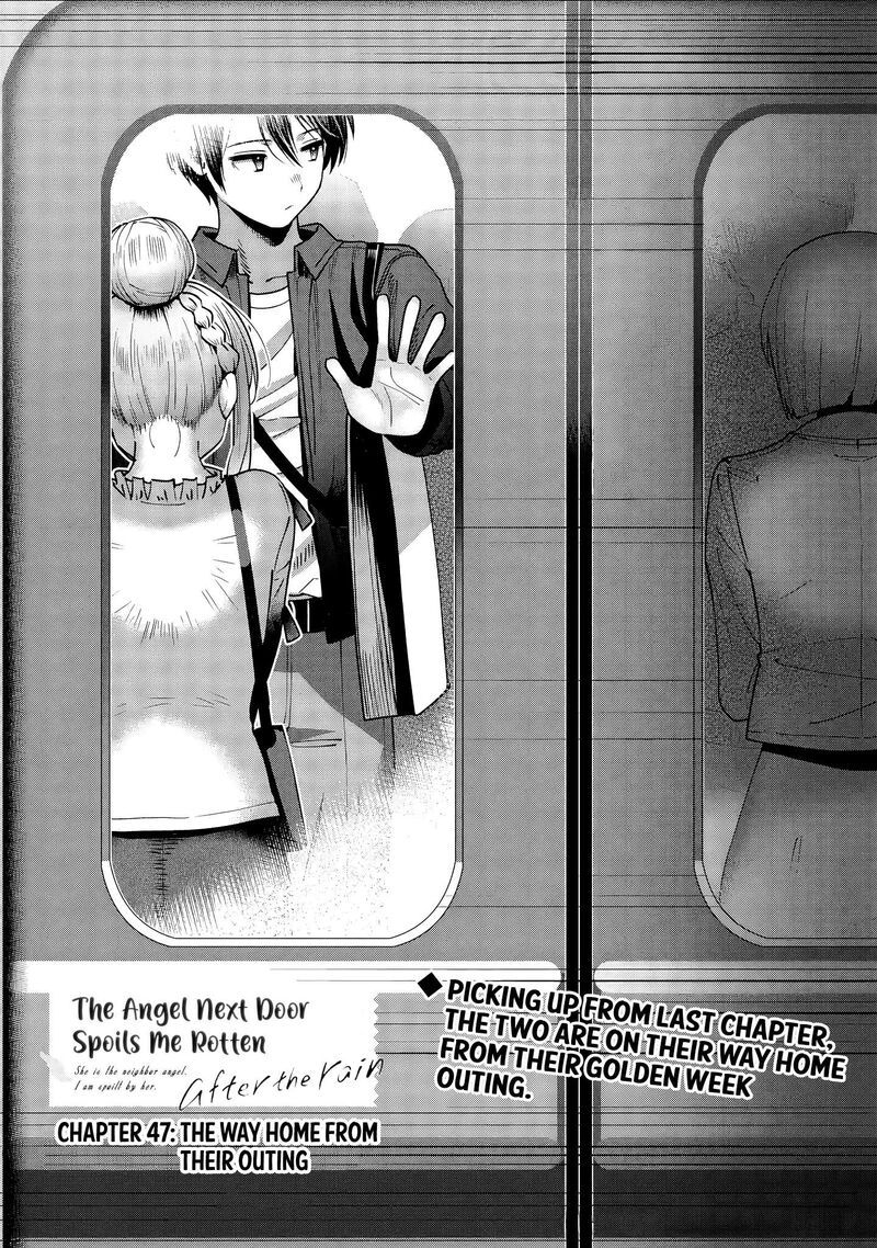 Otonari No Tenshi Sama Ni Itsunomanika Dame Ningen Ni Sareteita Ken After The Rain 47 1