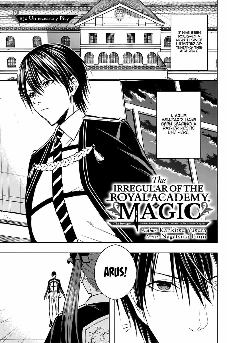 Ouritsu Mahou Gakuen No Saikasei Hinkongai Agari No Saikyou Mahoushi Kizoku Darake No Gakuen De Musou Suru 30 1