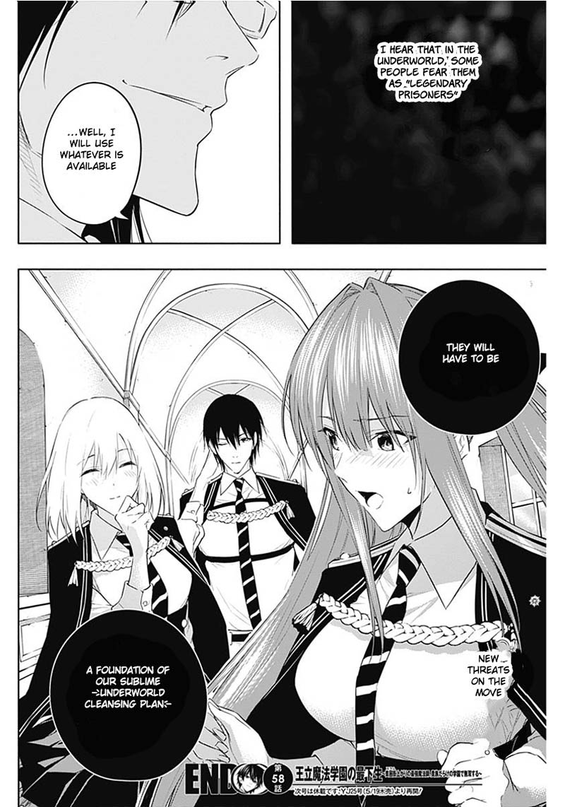 Ouritsu Mahou Gakuen No Saikasei Hinkongai Agari No Saikyou Mahoushi Kizoku Darake No Gakuen De Musou Suru 58 18