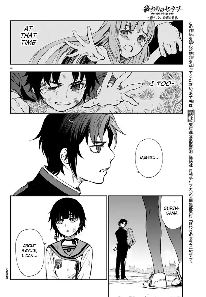 Owari No Seraph Ichinose Guren 16 Sai No Catastrophe 4 42
