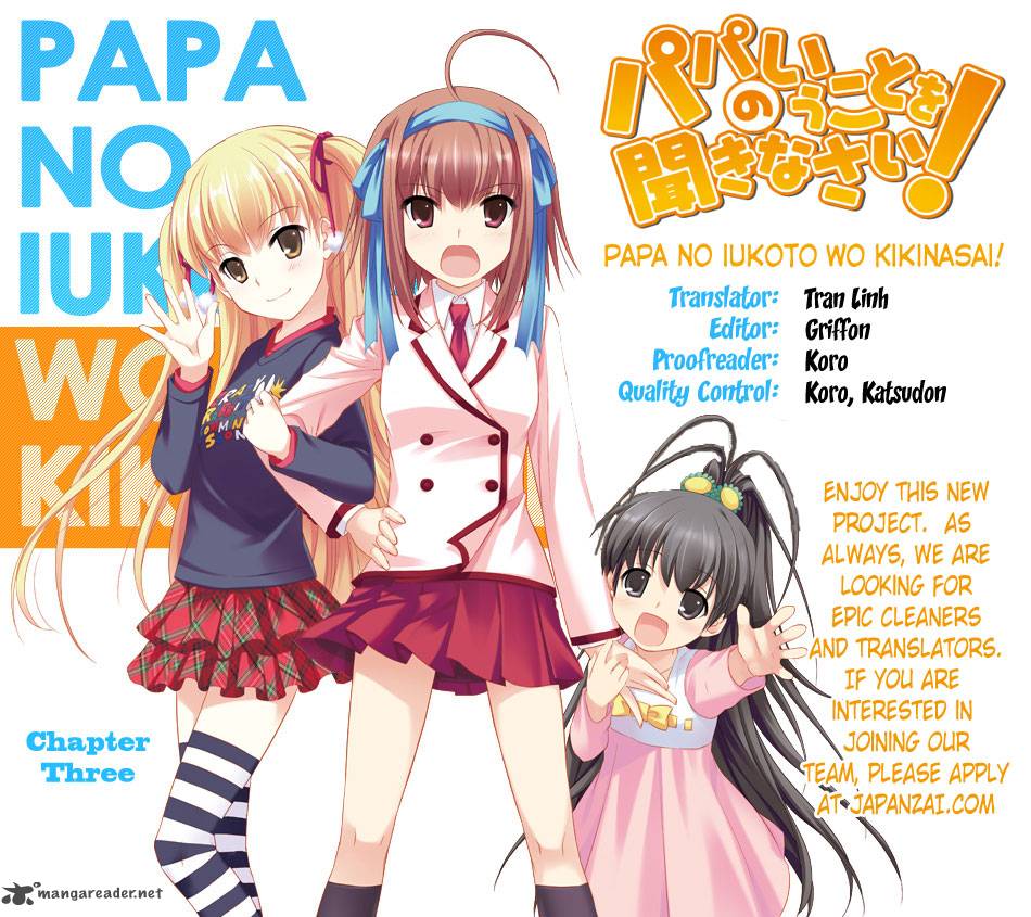 Papa No Iukoto O Kikinasai Takanashi No Hidamari 3 1
