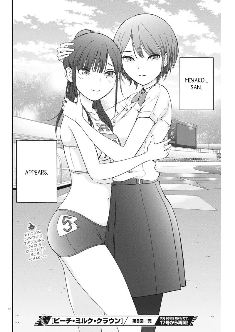 Peach Milk Crown 8 19