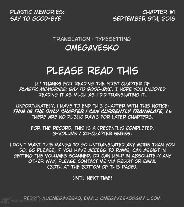 Plastic Memories Say To Good Bye 1 64
