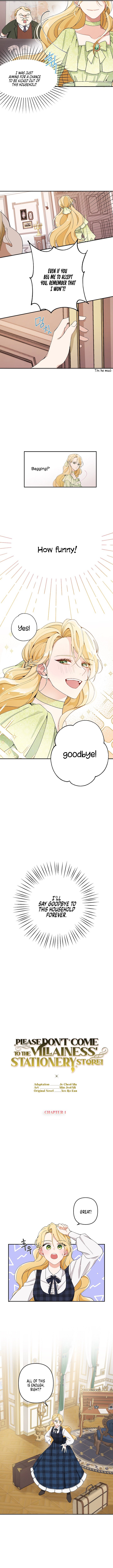 Please Dont Come To The Villainess Stationery Store 1 3