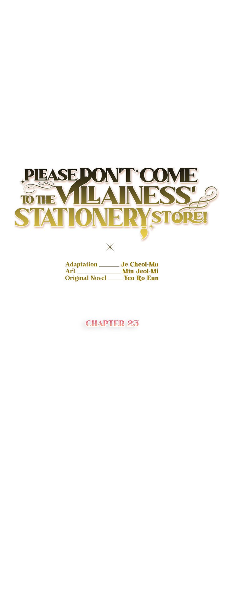 Please Dont Come To The Villainess Stationery Store 23 27