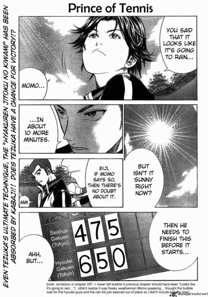Prince Of Tennis 288 1