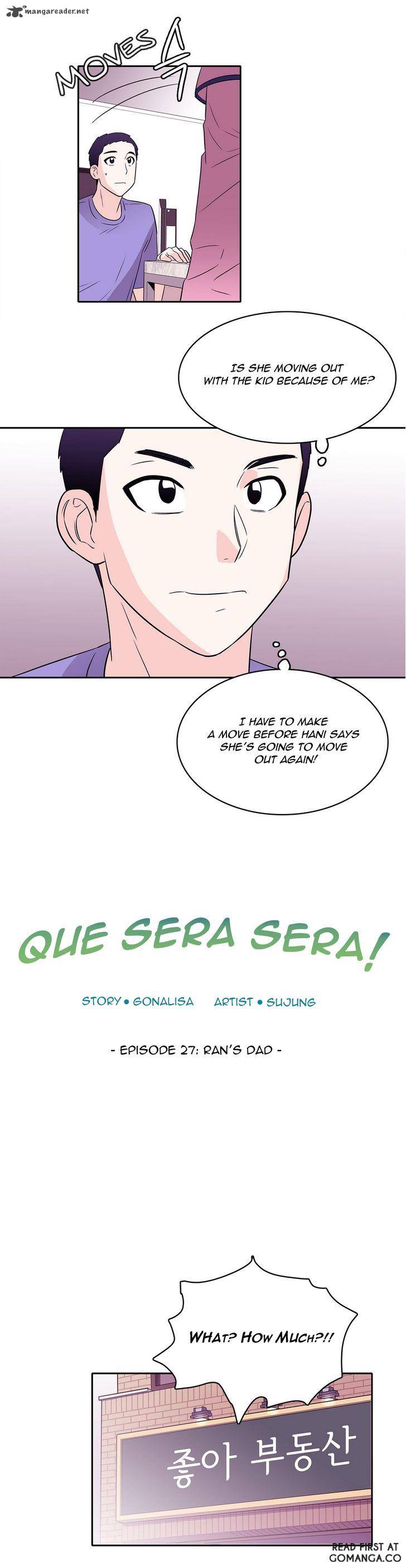 Que Sera Sera 27 8