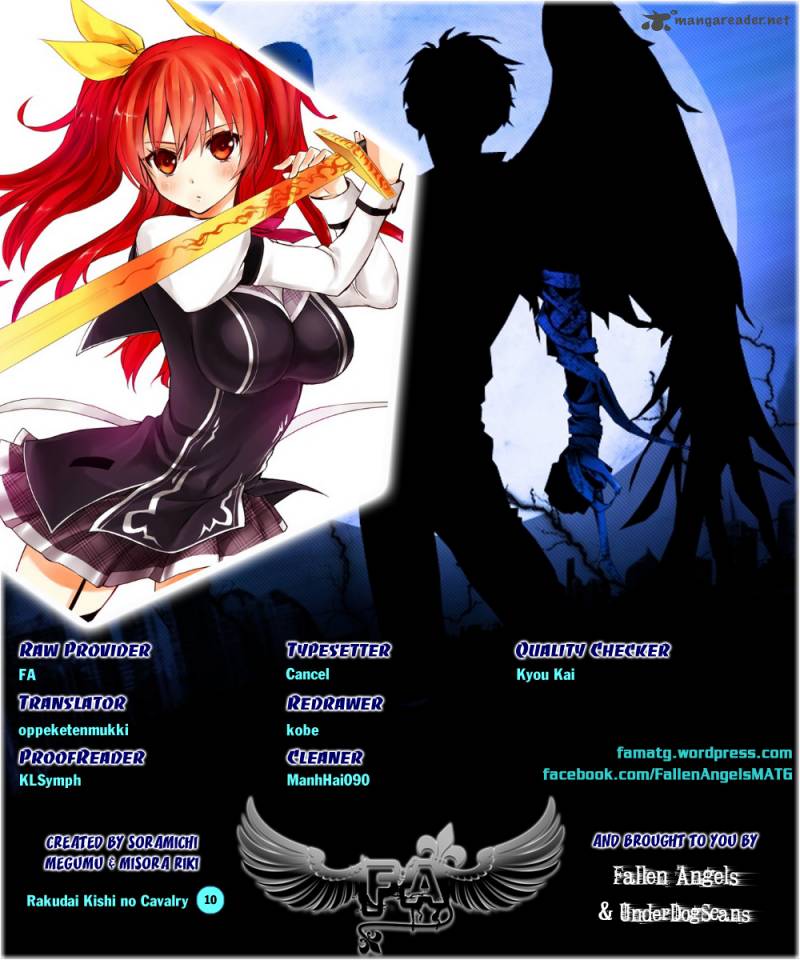 Rakudai Kishi No Cavalry 10 1