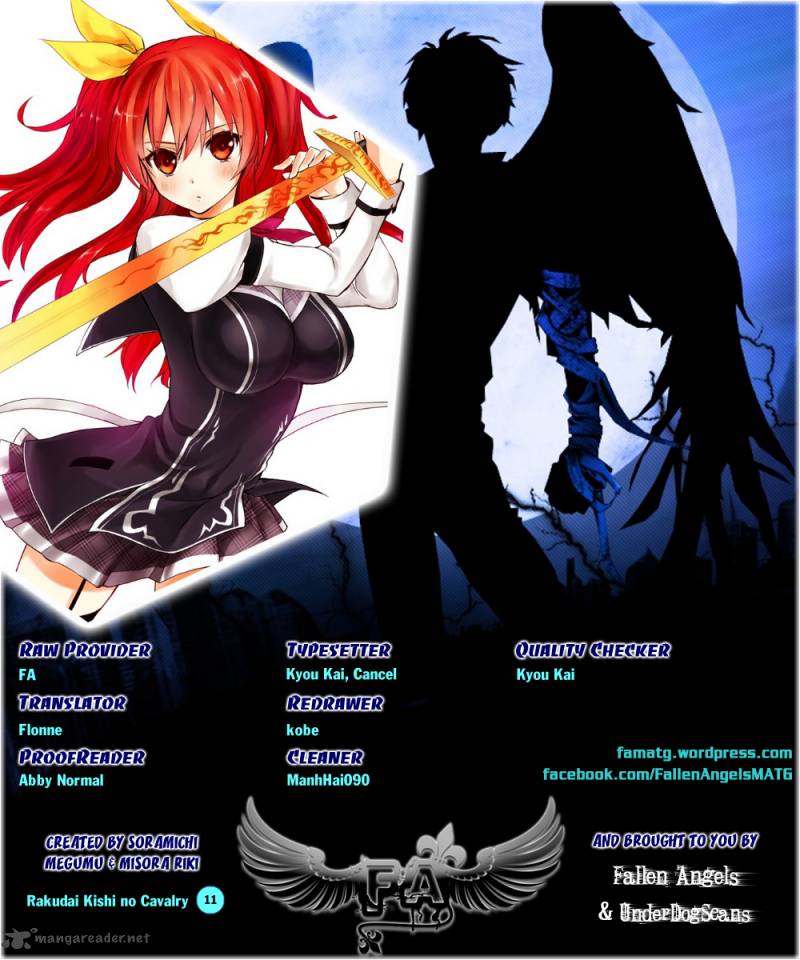 Rakudai Kishi No Cavalry 11 1