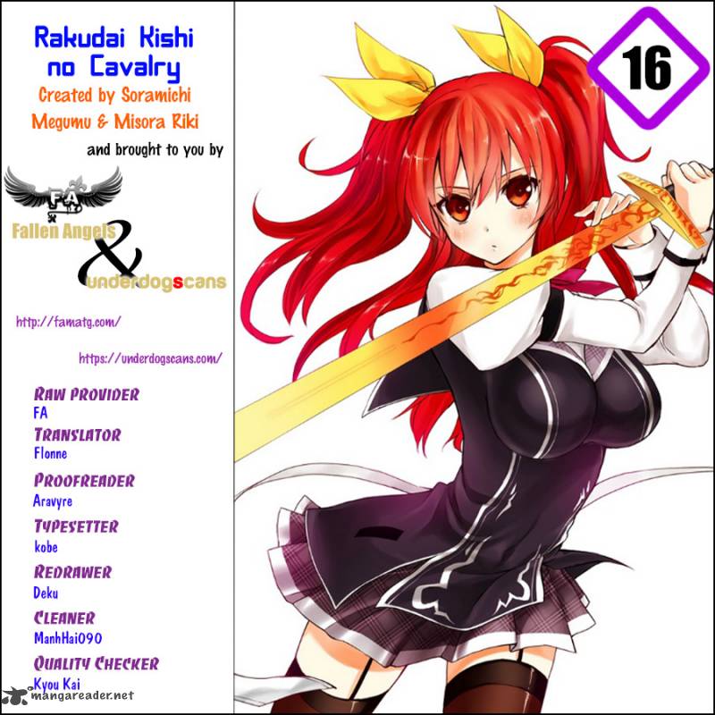 Rakudai Kishi No Cavalry 16 1