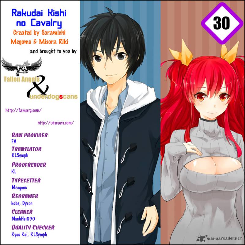 Rakudai Kishi No Cavalry 30 1