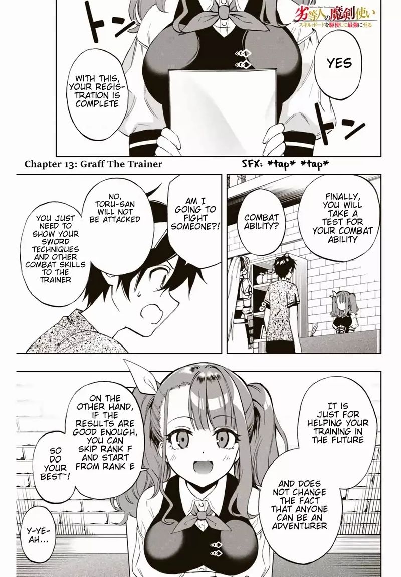 Rettou Hito No Maken Tsukai Sukiruboudo O Kushi Shite Saikyou Ni Itaru 13 1