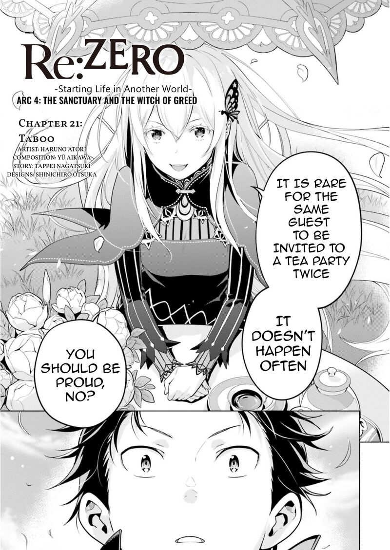 Rezero Kara Hajimeru Isekai Seikatsu Dai 4 Shou SeIIki To Gouyoku No Majo 21 1