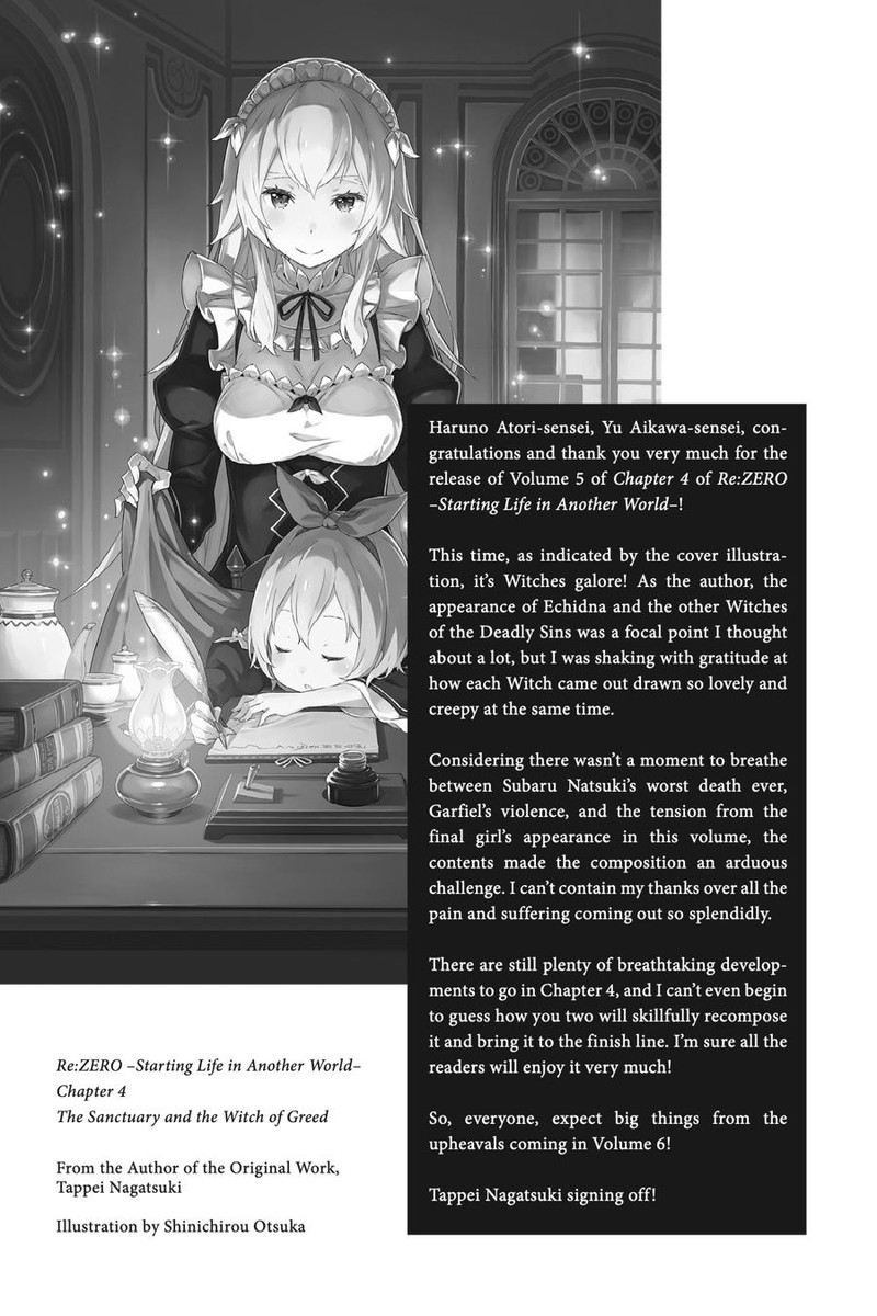 Rezero Kara Hajimeru Isekai Seikatsu Dai 4 Shou SeIIki To Gouyoku No Majo 23 32