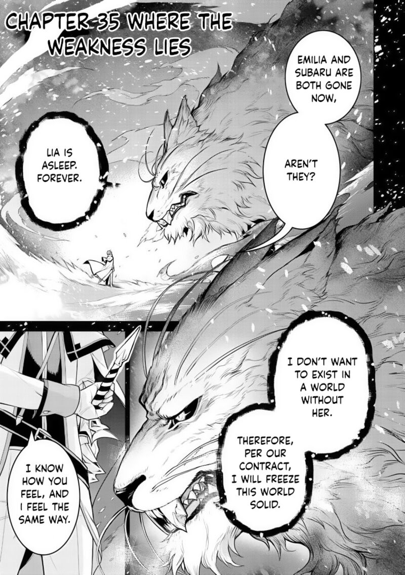 Rezero Kara Hajimeru Isekai Seikatsu Dai 4 Shou SeIIki To Gouyoku No Majo 35 1