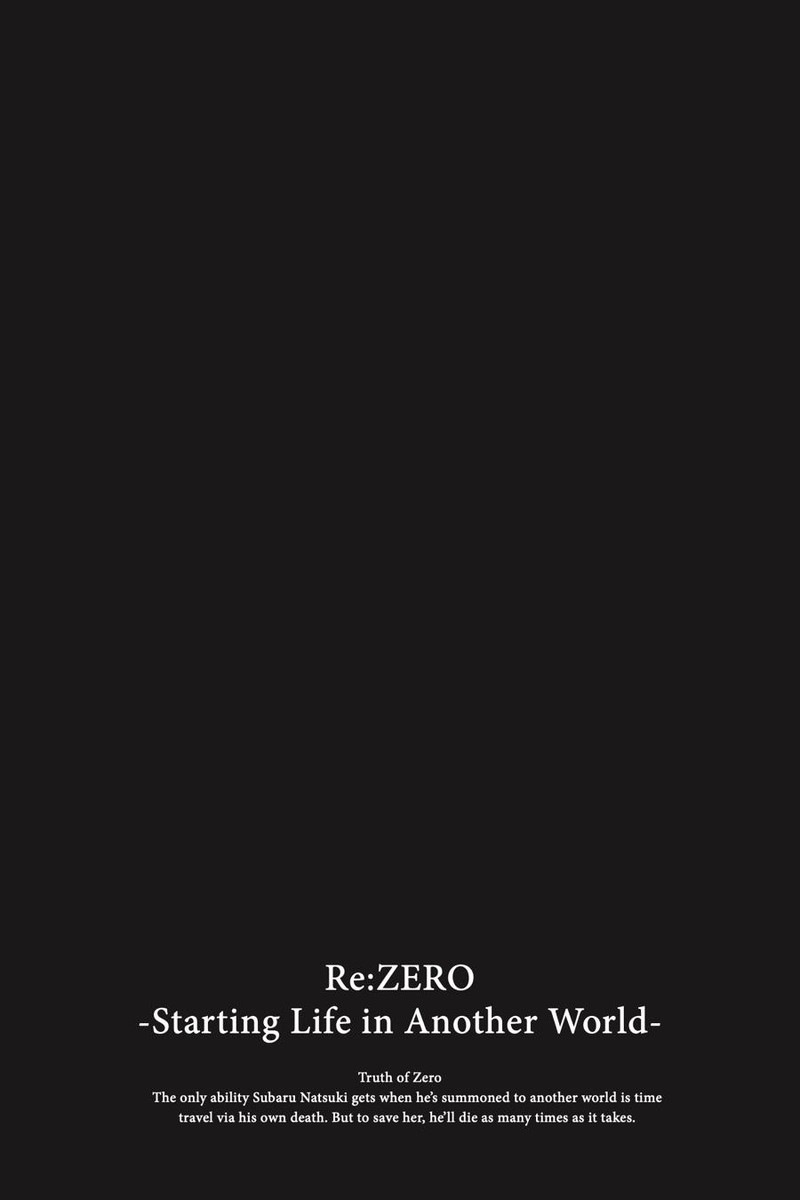 Rezero Kara Hajimeru Isekai Seikatsu Daisanshou Truth Of Zero 52 39