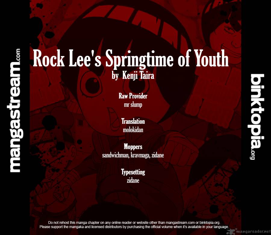 Rock Lees Springtime Of Youth 1 2
