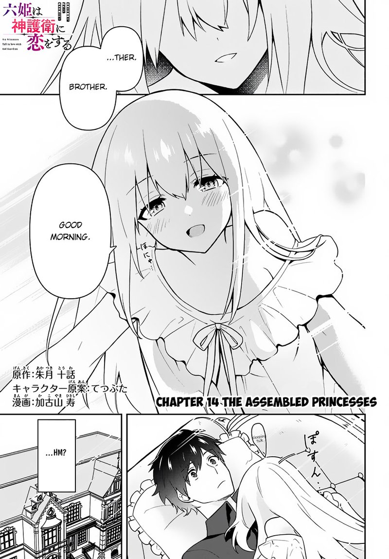 Roku Hime Wa Kami Goei Ni Koi Wo Suru Saikyou No Shugo Kishi Tenseishite Mahou Gakuen Ni Iku 14 1