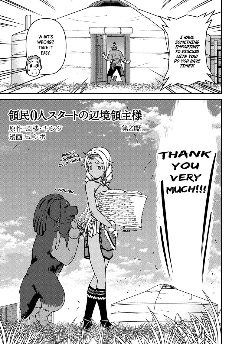 Ryoumin 0 Nin Start No Henkyou Ryoushusama 23 3