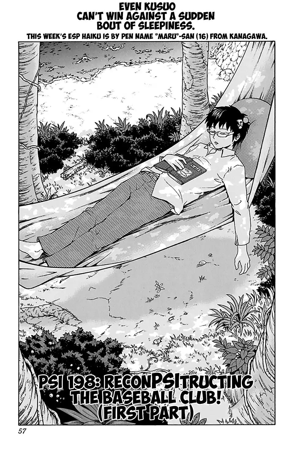 Saiki Kusuo No Psi Nan 198 4