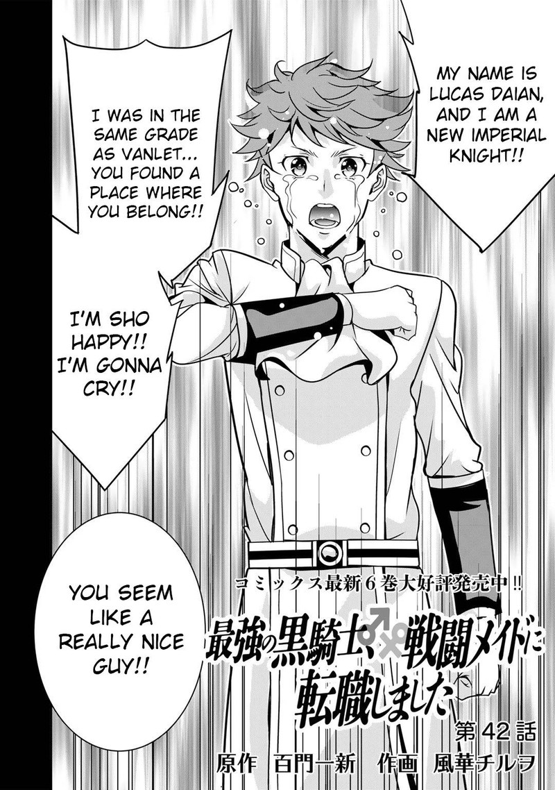 Saikyou No Kurokishi Sentou Maid Ni Tenshoku Shimashita 42 2