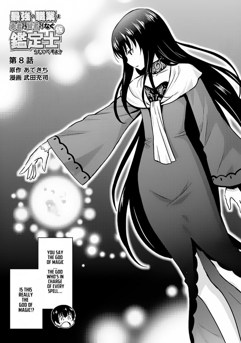 Saikyou No Shokugyou Wa Yuusha Demo Kenja Demo Naku Kanteishi Kari RashII Desu Yo 8 1
