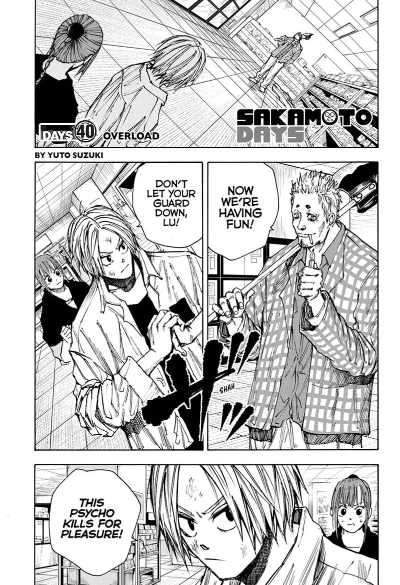 Sakamoto Days 40 1