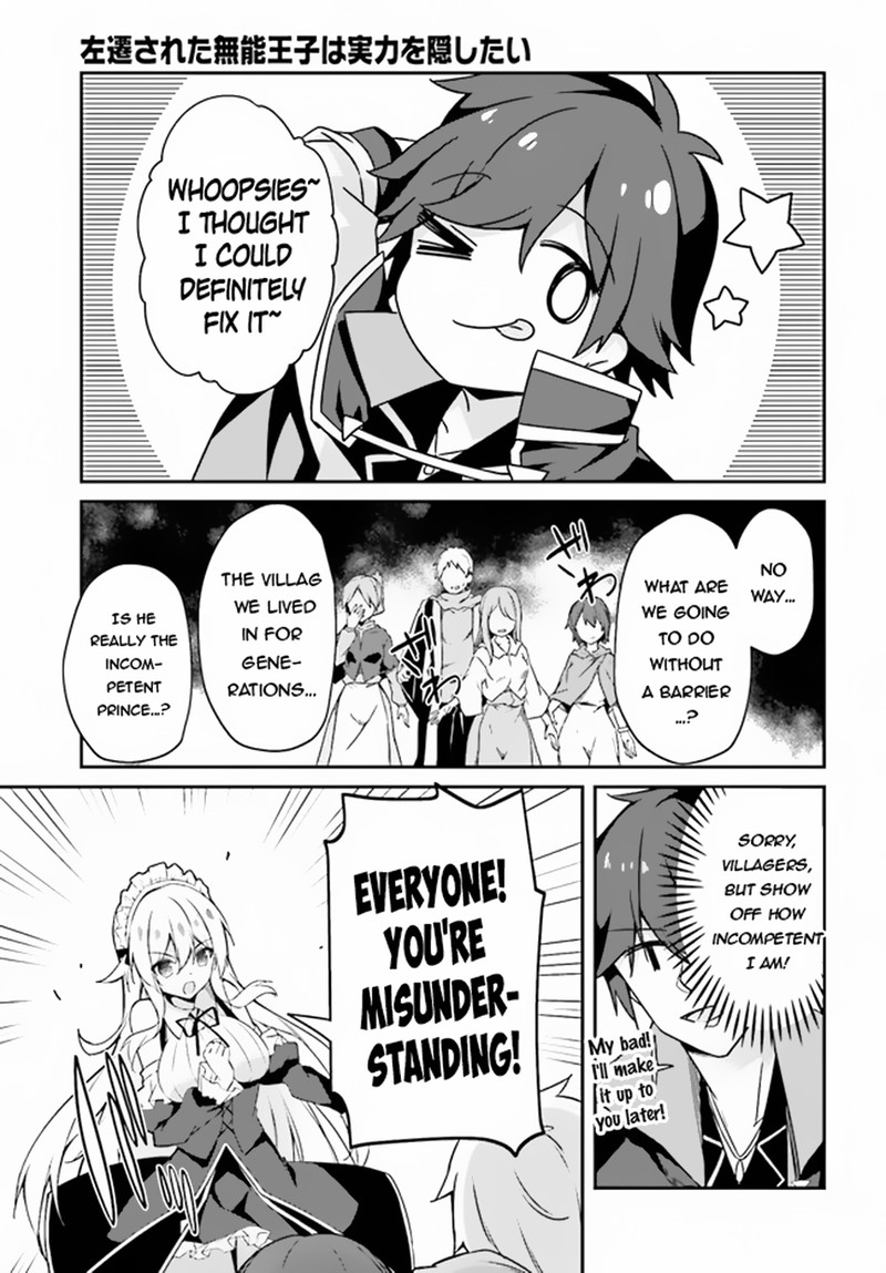 Sasensareta Munou Ouji Wa Jitsuryoku Wo Kakushitai 5 13