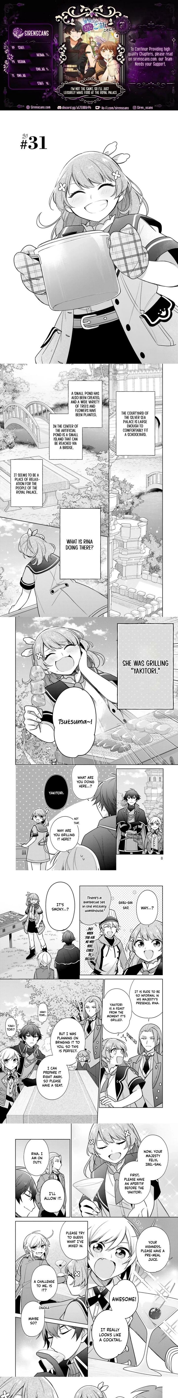 Seijo Ja Nakatta No De Oukyuu De Nonbiri Gohan Wo Tsukuru Koto Ni Shimashita 31 1